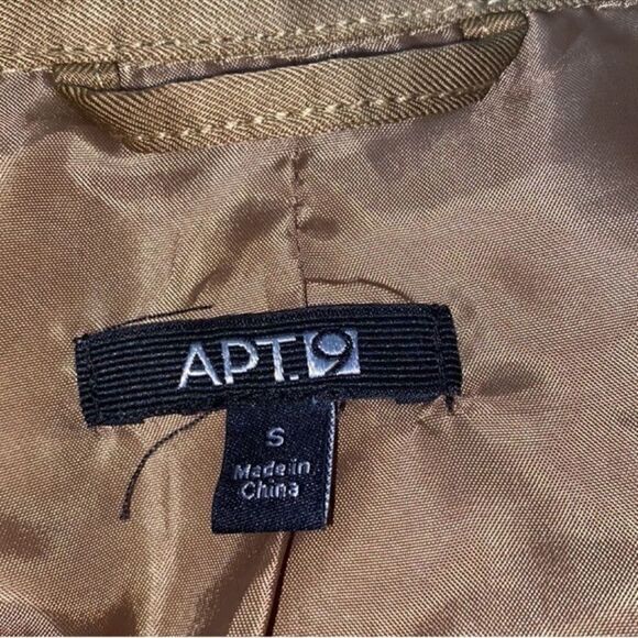 Apt.9 Tan Jacket(Size Small) - Picture 5 of 7